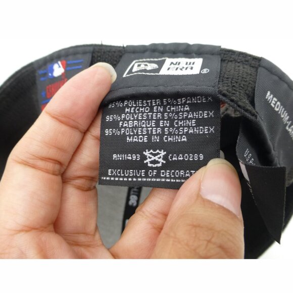 Miami Marlins Men’s New Era 39Thirty Flex Fit Hat - Picture 10 of 15